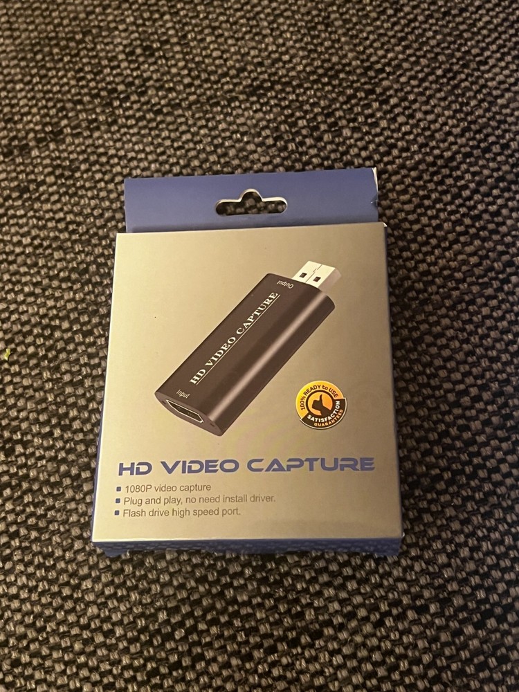 New in box 1080P HD HDMI USB 2.0 Video Capture Card Game Live Stream Adapter