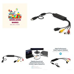 Lightweight USB Video Capture Device – S-Video/Composite to Digital for Windows