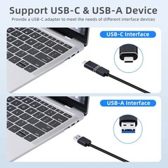 Video Capture Card, USB3.0 HDMI to USB C Capture Card, 4K 1080P 60FPS