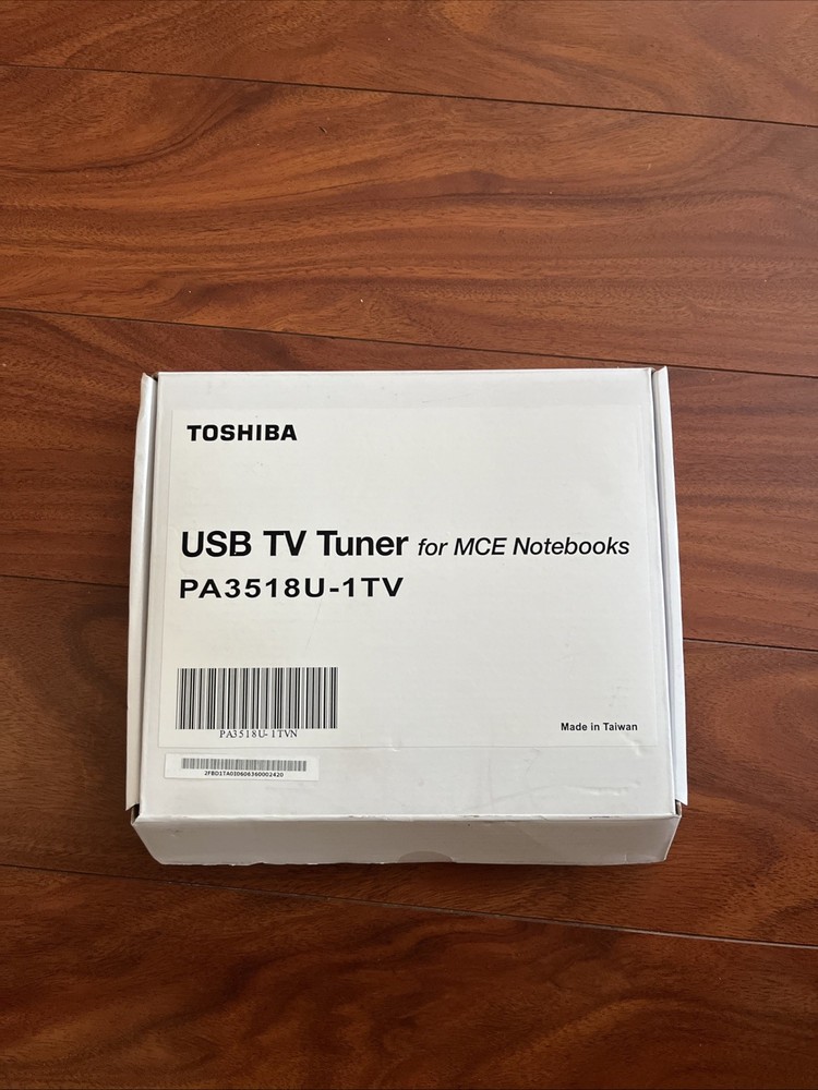 Toshiba USB TV Tuner for MCE Notebooks PA3518U-1TVN