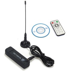 USB 2.0 Digital DVB-T SDR DAB FM HDTV Tuner Receiver Computer PC to TV Stick