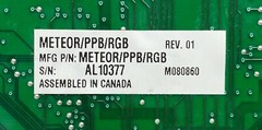 MATROX METEOR PRO 690-01 REV C METEOR/PPB/RGB INTERFACE FRAME GRABBER CARD