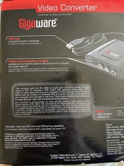 Gigaware 25-1141 VHS-TO-DVD Video Converter NEW, Open Box