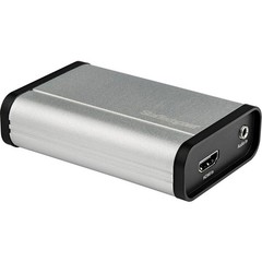 StarTech UVCHDCAP HDMI to USB C Video Capture 1080p Silver/Black