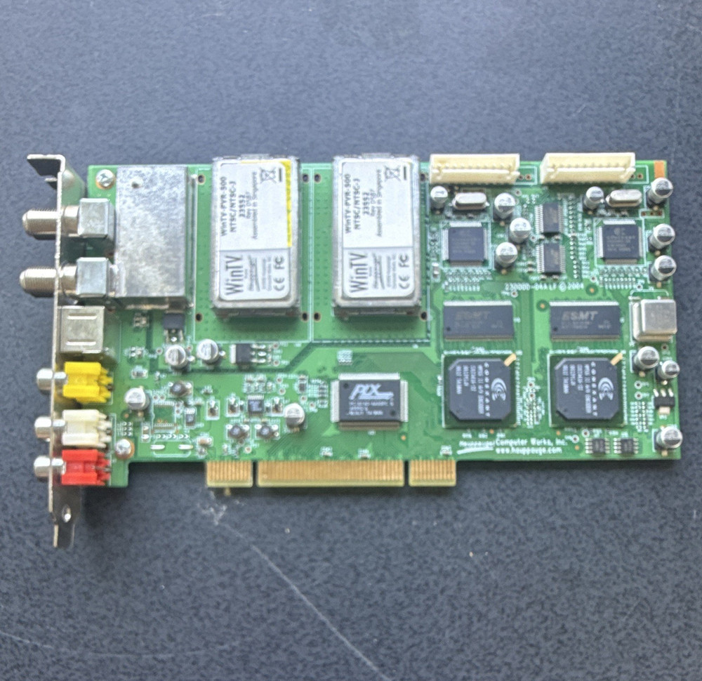Hauppauge WinTV-PVR-500 PCI TV Tuner Video Capture Card NTSC/NTSC-J RF