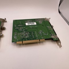 Lot OF 2/PCI SLOT/ TV TUNERS/COAX./ RED,WHITE/S VIDEO IN CARDS/ UNTESTED PARTS