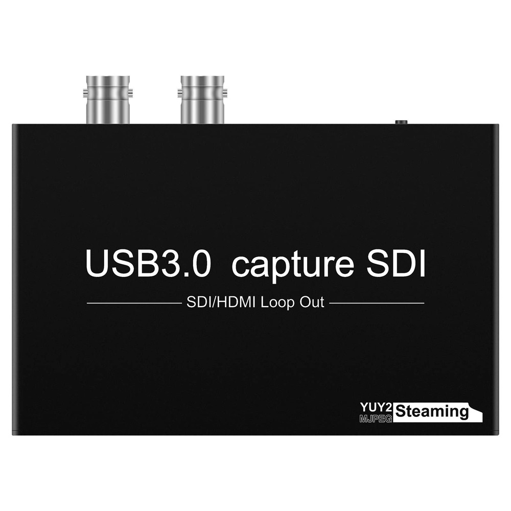 SDI Video Capture Card 1080P60fps HDMI/SDI to USB3.0 Audio Video Capture Devi…