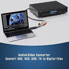 Capture Card, USB Video Capture Card Device, Audio Video Converter Grabber