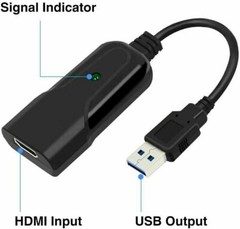 New HDMI to USB 3.0 Video Capture Card 4K 1080P 60fps Record For Live Streaming