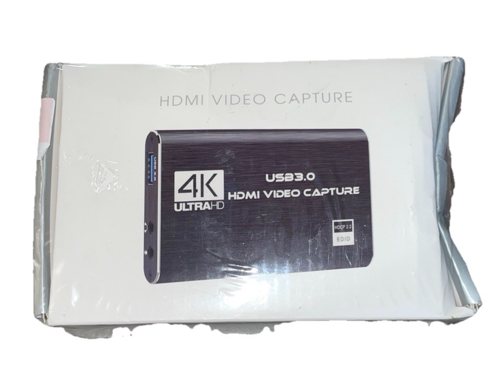 HDMI Game Capture Card for Streaming and Recording 4K Input 1080P 60FPS Output