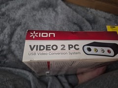 ION Video 2 PC VHS VCR to Computer USB Video Conversion System Transfer Movies