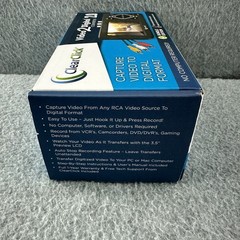 ClearClick Video to Digital Converter 2.0 Second Gen VHS Camcorder Tapes Bundle