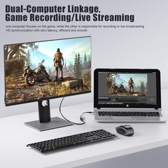 VIXLW HDMI Capture Card, 4K HDMI to USB/USB-C Capture Device, USB3.0 Video Captu