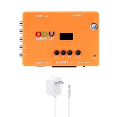 Mcbazel ODV-GBS-C Component VGA/Scart to VGA/HDMI Scan Converter for orange