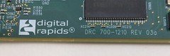 Digital Rapids DRC-6510 Live Stream Video Card PCI Express DRC 700-1210 REV 03a