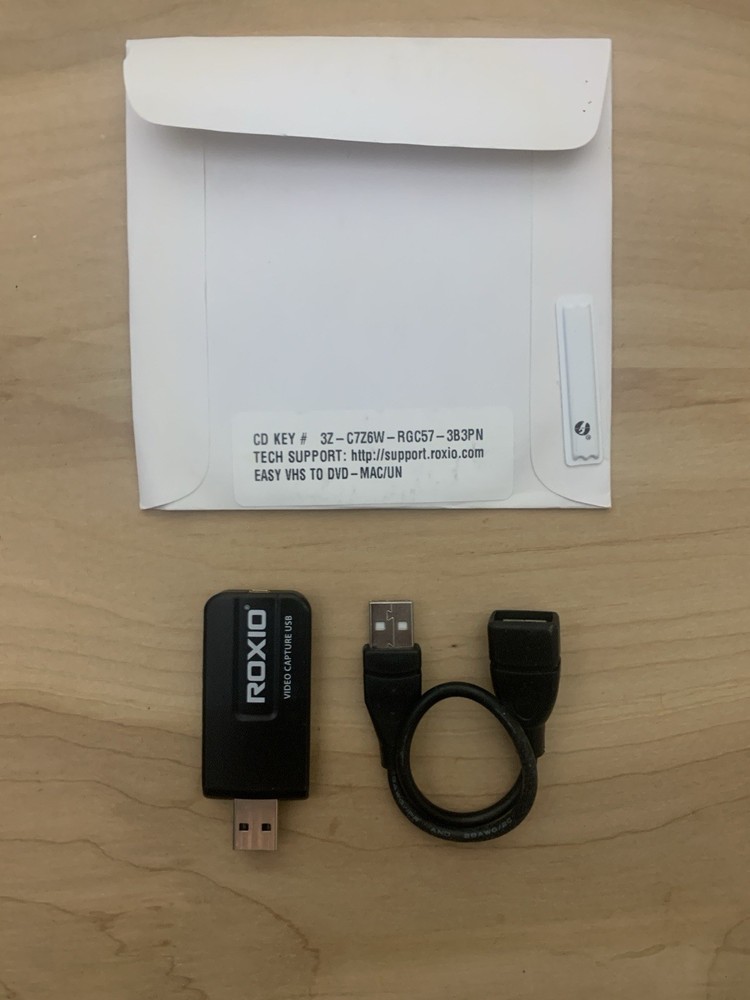 Roxio Video Capture USB UB315-E Version 3 Ver 3 – Whats Pictured is What You Get