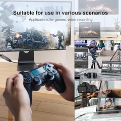 1080P 4K HDMI to USB 2.0 3.0 Video Capture Card Game Audio Video Live Streaming