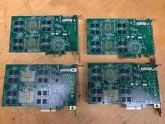 Lot of 4X Terarecon VolumePro 2000DHE 8GB Video Processing Card
