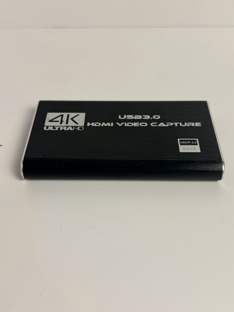 USB 3.0 Video Capture Card 4K HDMI to USB/USB-C HDMI Converter