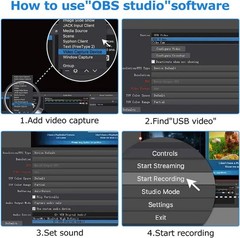 Compact 4K HDMI Capture Card – Ideal for Live Broadcasting & Video Conferencing
