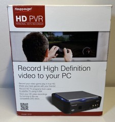 Hauppauge HD PVR 1212 – Personal HDTV Recorder