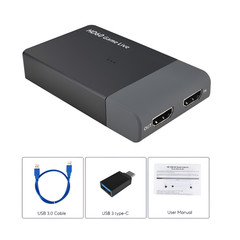 Authentic EzCap 1080P USB HDMI Game Live Streaming, HD60 Video Capture Recorder