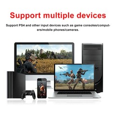 Z37 HDMI Female + Mic to HDMI Female + Audio + USB HD Video & Audio Capture Card