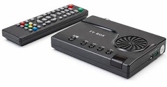 Universal Analog CATV Tuner RF Coax RCA AV To VGA 1080p HD Converter Switcher