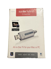 Elgato EyeTV Hybrid TV Stick for Mac or PC HDTV & Analog TV With Box