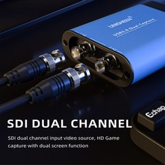 SDI to USB 3.0 Video Capture Card SDI Dual Input Full HD Game Recording 1080p