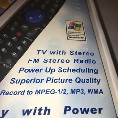 Compro Video Mate TV Tuner / Personal Video Recorder w/ Remote For Windows + FM