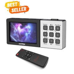 1080P@60fps Capture Card with 3.5 Inch LCD and Remote Control, HDMI Video Rec…