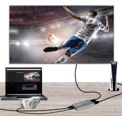Capture Card HDMI-compatible to USB Audio and Video Signal Converter 4K. New.