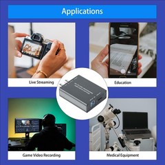 HDMI Capture Card, HDMI SDI to USB3.0 Video Papture Card 3G-SDI 1080P 60FPS V…