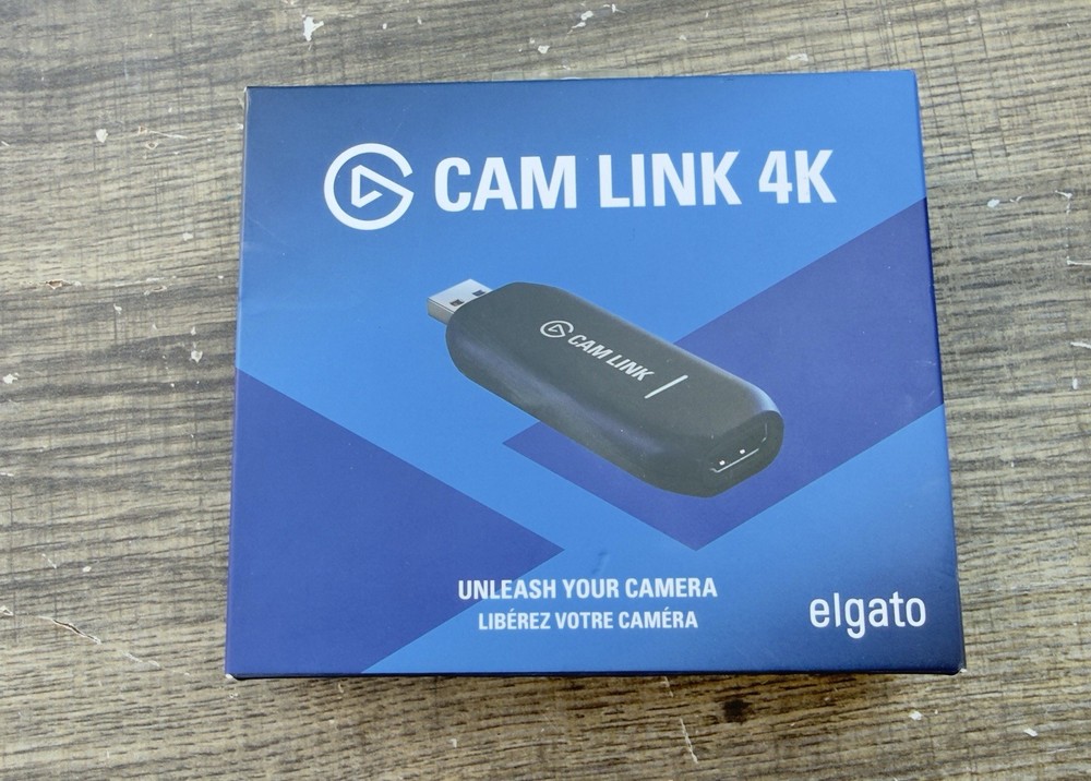 Elgato Cam Link 4K HDMI Video Capture Card Stream Device 10GAM9901