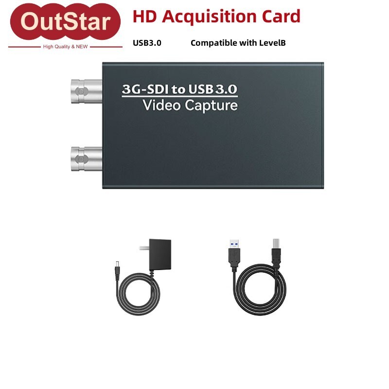 LinkPi 3G-SDI to USB3.0 Audio Video 1080P60 Card Compatible w/Power Adapter