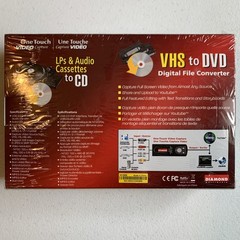 New Diamond Multimedia VC500 USB 2.0 One Touch VHS To DVD Digital File Converter