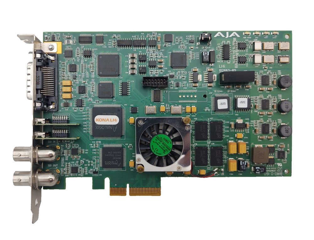 AJA KONA-LHI-R0 Analog & Digital HD I/O Video Capture Card