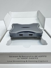 Guermok 4K HDMI Capture Card with Touch LED, Dual HDMI in/LoopOut, USB 3.0