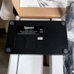 Gigaware PC to TV Converter VGA Video Capture NTSC/PAL USB 2.0 w/ Remote