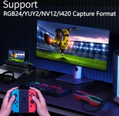 kuhaimi 4K 60hz HDMI Video Capture Card for Streaming, USB3.0 – Red