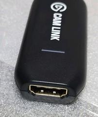 Elgato Cam Link 4K (Model 20GAM9901) Standard Compact USB Video-Capture Adapter
