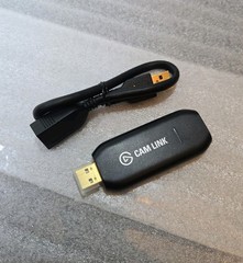 Elgato Cam Link 4K (Model 20GAM9901) Standard Compact USB Video-Capture Adapter
