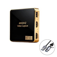 4K 60Hz Video Capture Card 2160P For Streamers Passthrough Function Low Latency