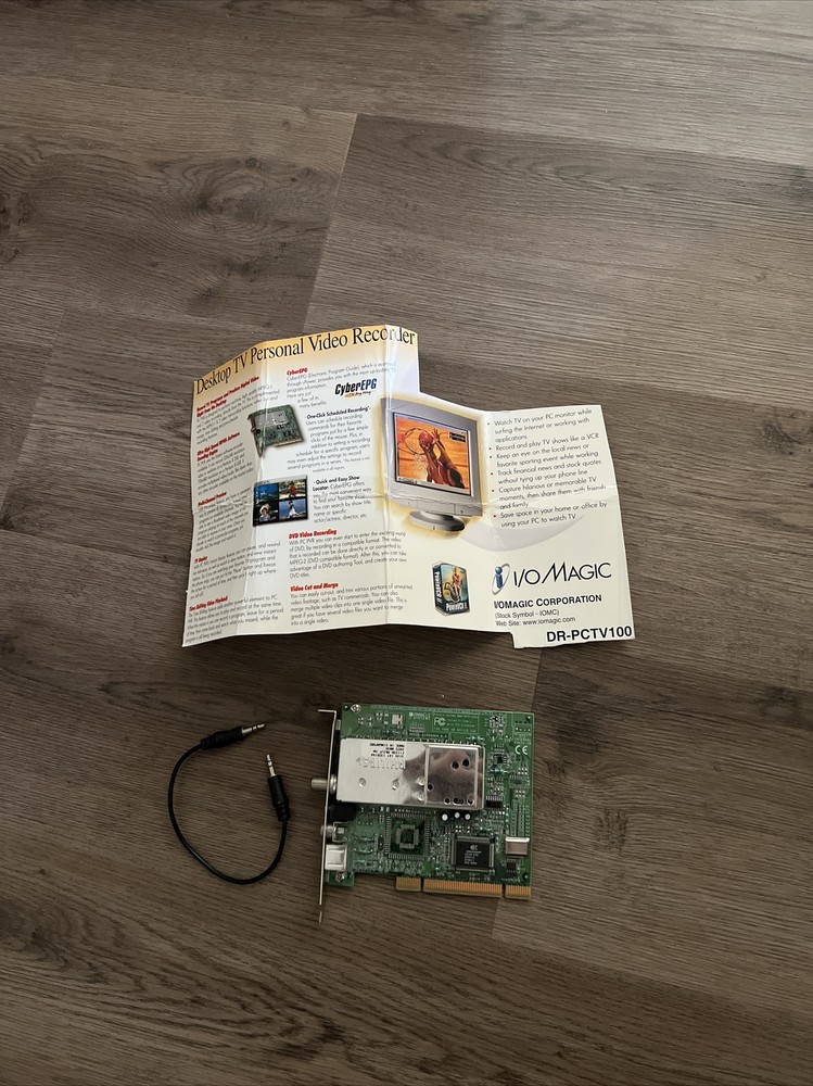 I/O Magic Desktop TV Personal Recorder PC PVR DR-PCTV100 Pinnacle Systems GmbH