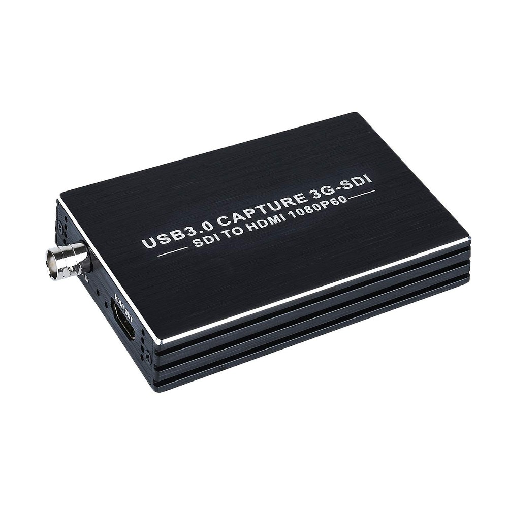 SDI Capture Card USB 3.0, SDI to USB 3.0 with HDMI Loopout, 1080P 60Fps SDI H…