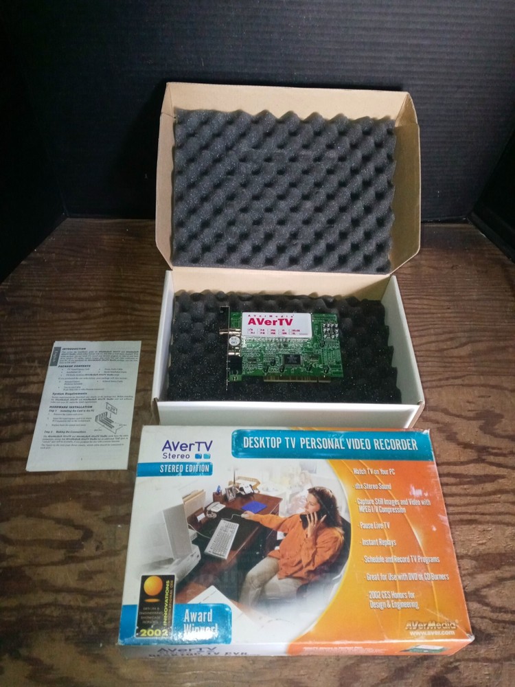 AverTV Desktop TV Personal Video Recorder CIB 2002 Aver Media Technologie Inc