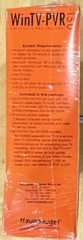 Hauppauge! ~ WinTV-PVR150 Model 1045 ~ Personal Video Recorder ~ New ~ Sealed