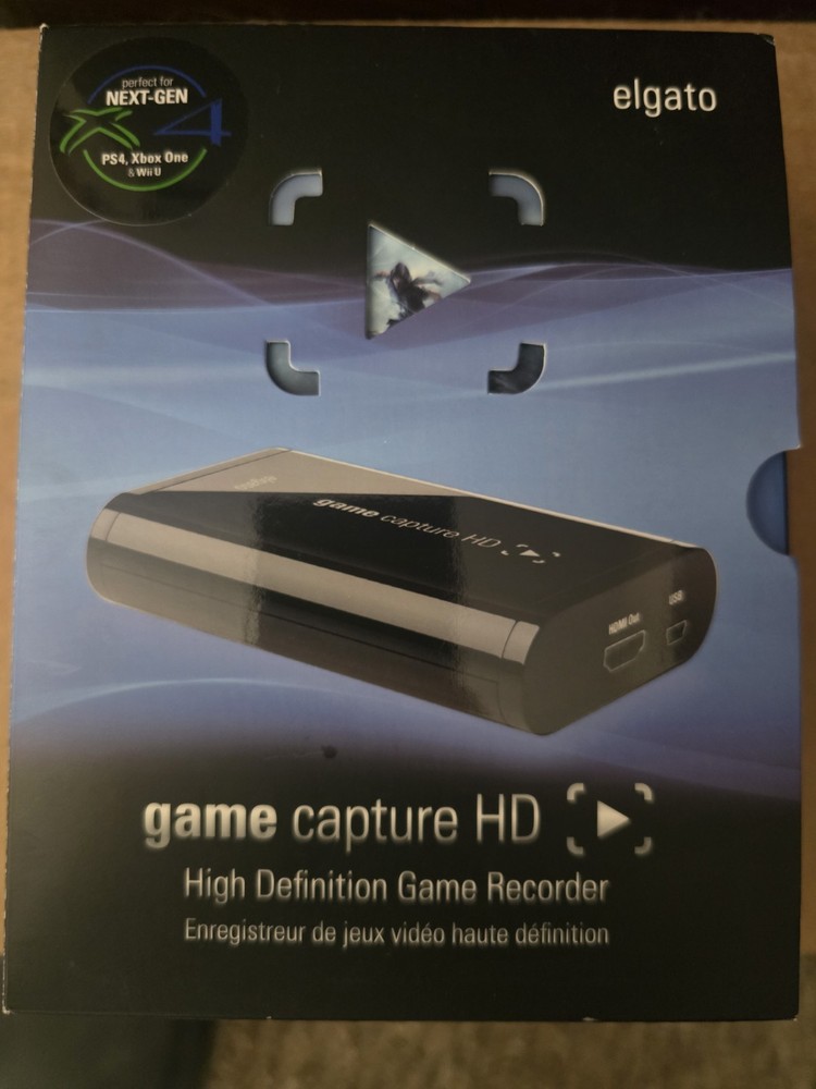 ELGATO Game Capture HD-Xbox and PlayStation High Definition Game Recorder