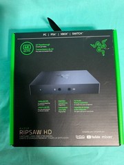 Razer, Ripsaw HD Game Streaming Capture Card 4k Black RZ20-02850100-R3U1, NIB